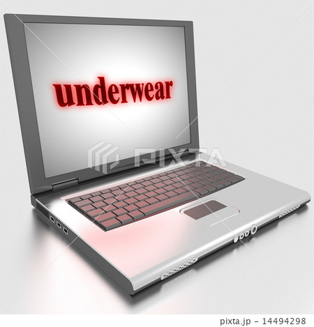 underwear word on laptop underwear word on laptop 14494298