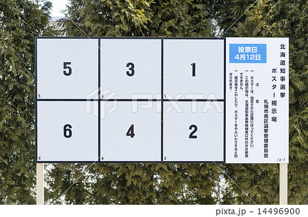 選挙ポスター 14496900