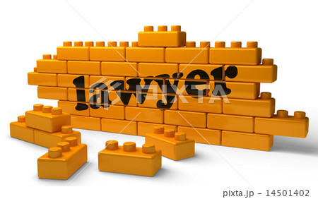 lawyer word on yellow brick wall lawyer word on yellow brick wall 14501402