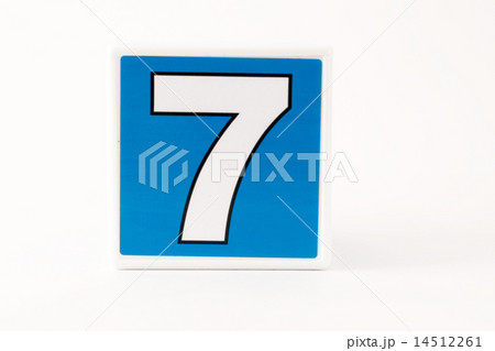 Number 7 Child's Building Block Number 7 Child's Building Block 14512261