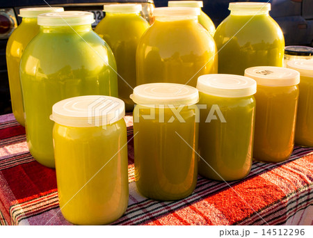 Jars of Organic Honey Jars of Organic Honey 14512296