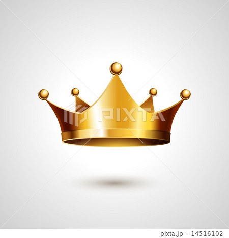 Gold Crown  Isolated On White Background 14516102