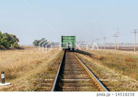 last wagon on old railroad last wagon on old railroad 14518238