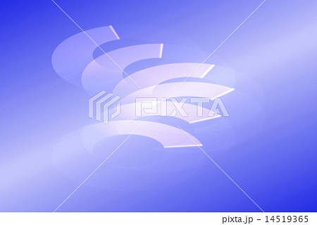 円_背景斜め_青 14519365