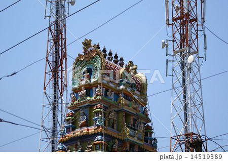 Traditional Hindu temple, South India, Kerala Traditional Hindu temple, South India, Kerala 14519389
