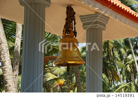 Traditional Hindu temple, South India, Kerala 14519391