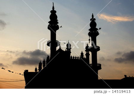 Muslim (Arab) Mosque, Kovalam, Kerala, South India Muslim (Arab) Mosque, Kovalam, Kerala, South India 14519413