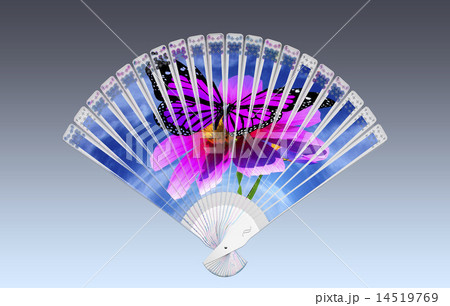 Colorful hand fan 14519769