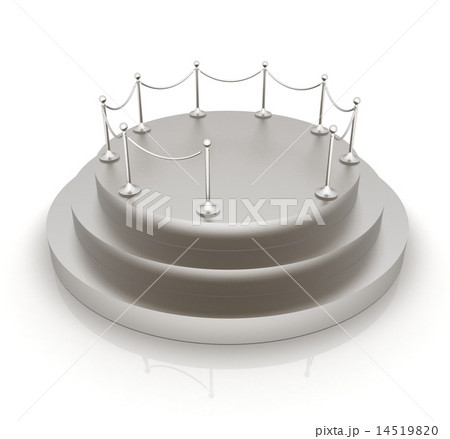 3D podium 3D podium 14519820