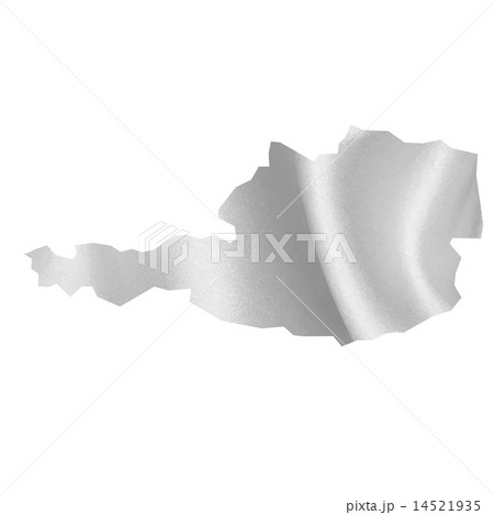 オーストリア　地図　シルク 14521935