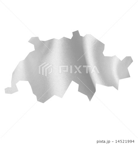 スイス　地図　シルク 14521994