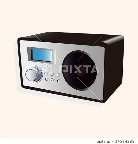 radio theme elements vector,eps 14524238