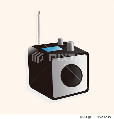 radio theme elements vector,eps 14524239
