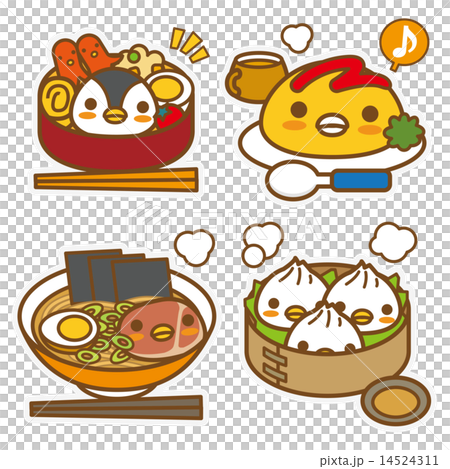 ペンギンカフェ キャラめし淡色 ペンギンカフェ キャラめし淡色 14524311