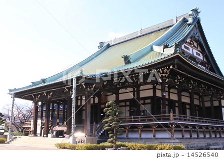 大阪府大阪市平野区にある大念仏寺の本堂 大阪府大阪市平野区にある大念仏寺の本堂 14526540
