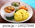 ランチセットのインドカレー 14527046