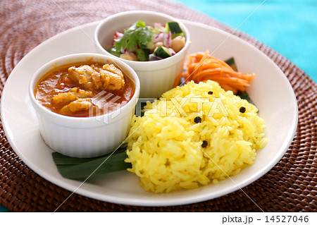 ランチセットのインドカレー ランチセットのインドカレー 14527046