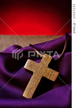wooden Christian cross 14527231