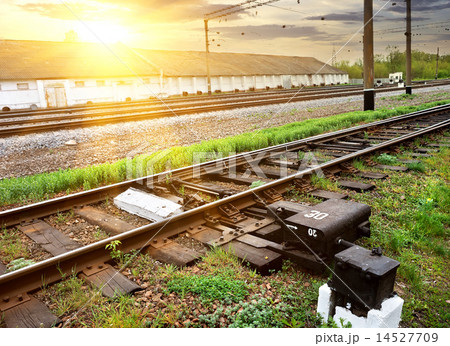 Grass near rails Grass near rails 14527709