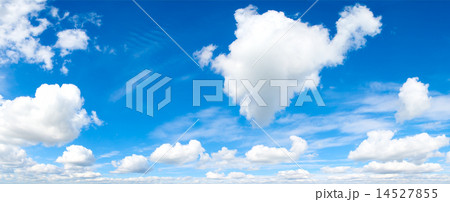Cloudscape. Blue sky and white cloud. Cloudscape. Blue sky and white cloud. 14527855