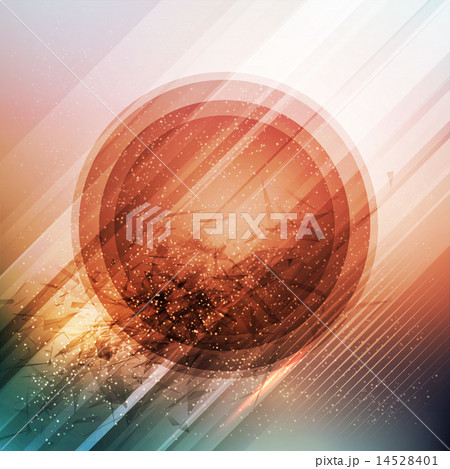 Circular futuristic background. Vector illustration 14528401