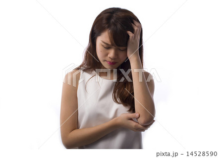 Young lady in stress Young lady in stress 14528590