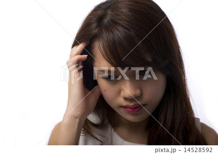 Young lady in stress 14528592