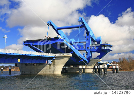 Lift Bridge at  Wolgast, Baltic Sea, Germany 14528790