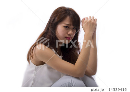 Unhappy Young Lady Unhappy Young Lady 14529416