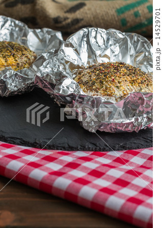 Grilled Camembert Cheese 14529701