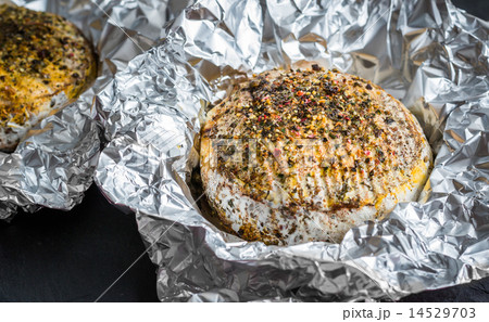 Grilled Camembert Cheese 14529703