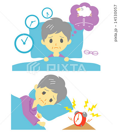 不眠症 おばあさん 14530057