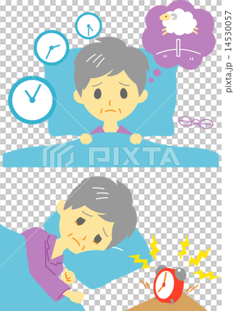 不眠症 おばあさん 14530057