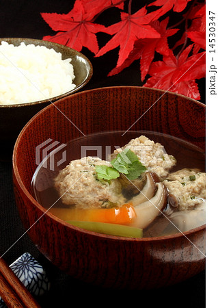 吸い物　つみれ汁 14530347