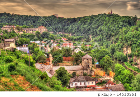 View of Kamianets-Podilskyi city - Ukraine 14530561