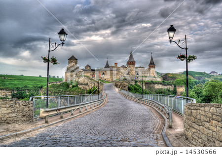 Kamianets-Podilskyi Castle and Turkish bridge 14530566