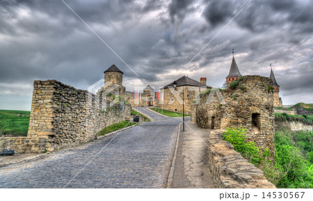 Entrance of Kamianets-Podilskyi Castle. Ukraine Entrance of Kamianets-Podilskyi Castle. Ukraine 14530567