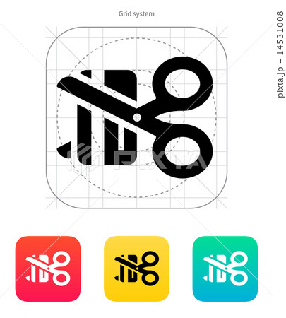 Deactivation credit card icon. 14531008