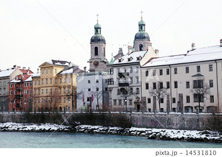 Winter view of Innsbruck, Tirol, Austria Winter view of Innsbruck, Tirol, Austria 14531810