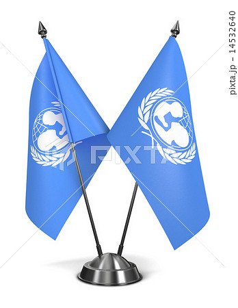 UNICEF- Miniature Flags. 14532640