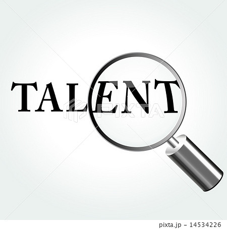 Vector talent illustration 14534226