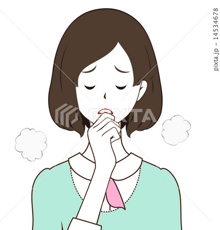 女性　咳 14534678