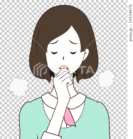 女性　咳 14534678