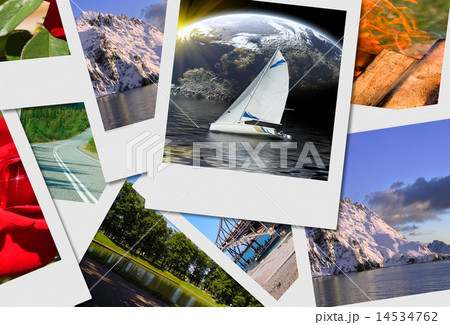 many colour photo card for memory 14534762