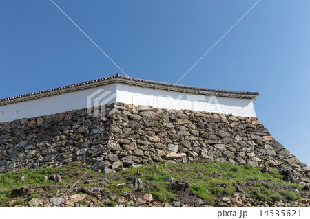 姫路城上山里下段石垣 14535621