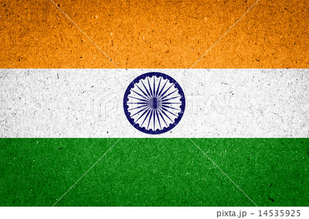 India flag on paper background India flag on paper background 14535925