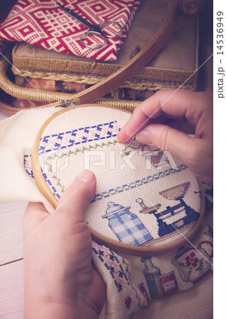 Cross Stitching 14536949
