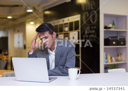 Stressful/ tired business man Stressful/ tired business man 14537341