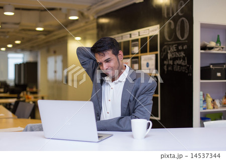 Stressful/ tired business man Stressful/ tired business man 14537344