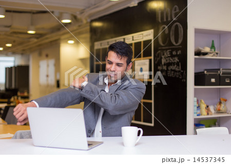 Stressful/ tired business man Stressful/ tired business man 14537345